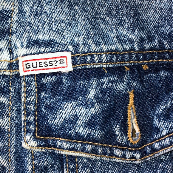 Georges Merciano Guess Vintage 80s Jean Jacket - Picture 3 of 6